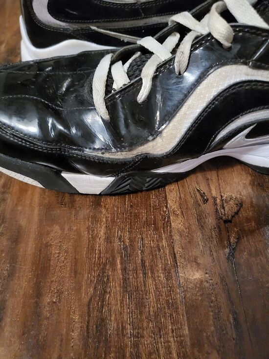 Vintage Tony Parker PE 2009 Black Nike Zoom Shoes Player Exclusive Size 14 main image 10